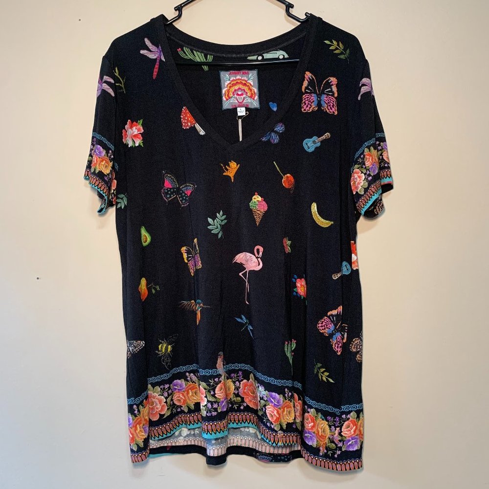 Johnny Was | Zooey Favorite Border Tee